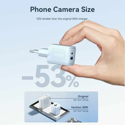 Wall Charger Vention FEQB0-EU 30 W-2