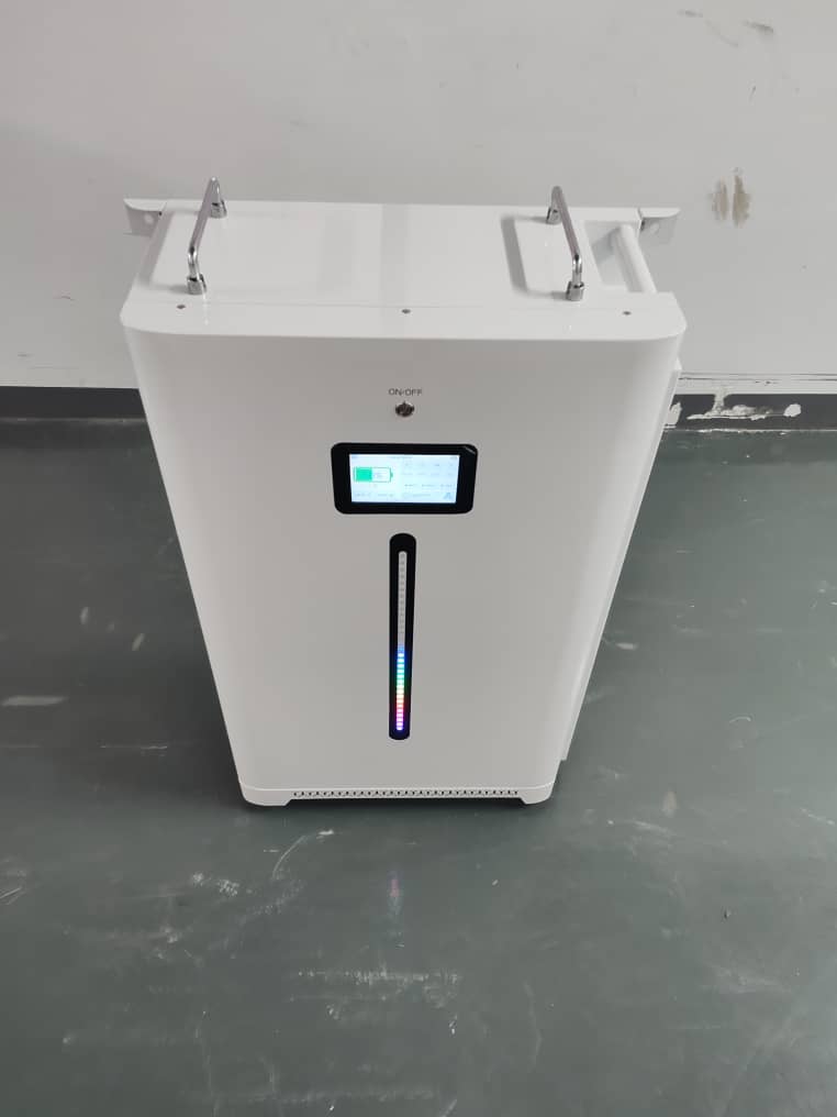 51.2V-320Ah Wall-mounted battery storage with touch screen 16kwh MineDSun