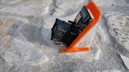 Bitaxe Gamma 601 open-source Bitcoin miner side view