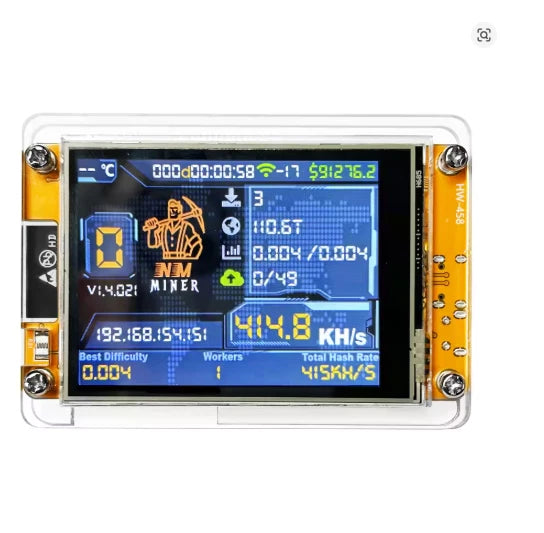 NMMiner NerdMiner V2 Bitcoin lottery miner