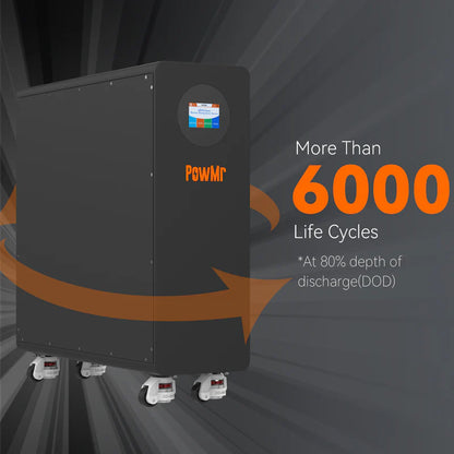 316AH 51.2V Lithium Battery with Max Charging & Discharging Current 200A